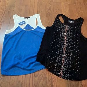 Tanks with tags - size medium